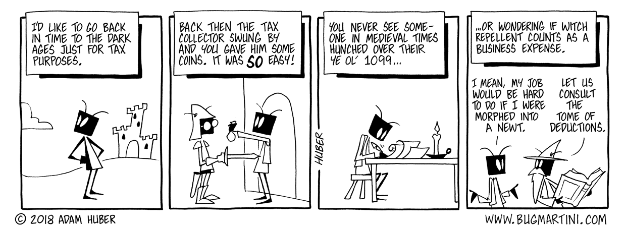 The Taxman Cometh